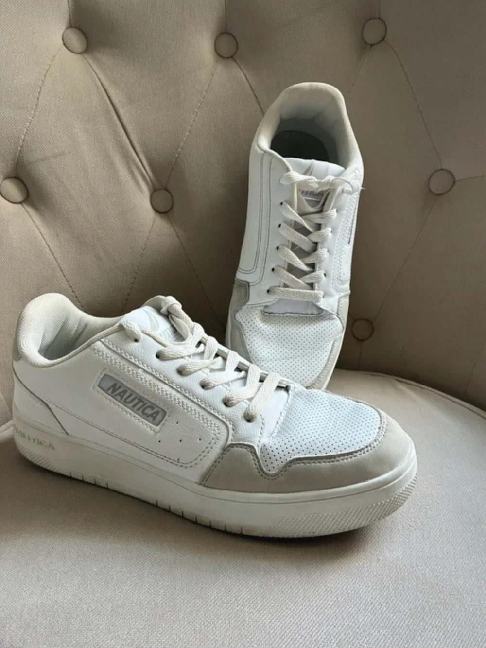 Classic Women’s White Casual Nautica Sneakers